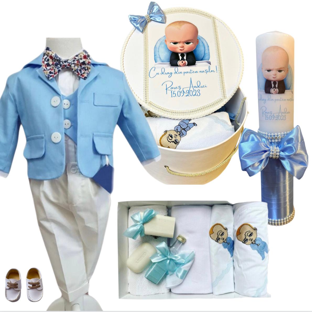 Set botez baieti – baby boss 5