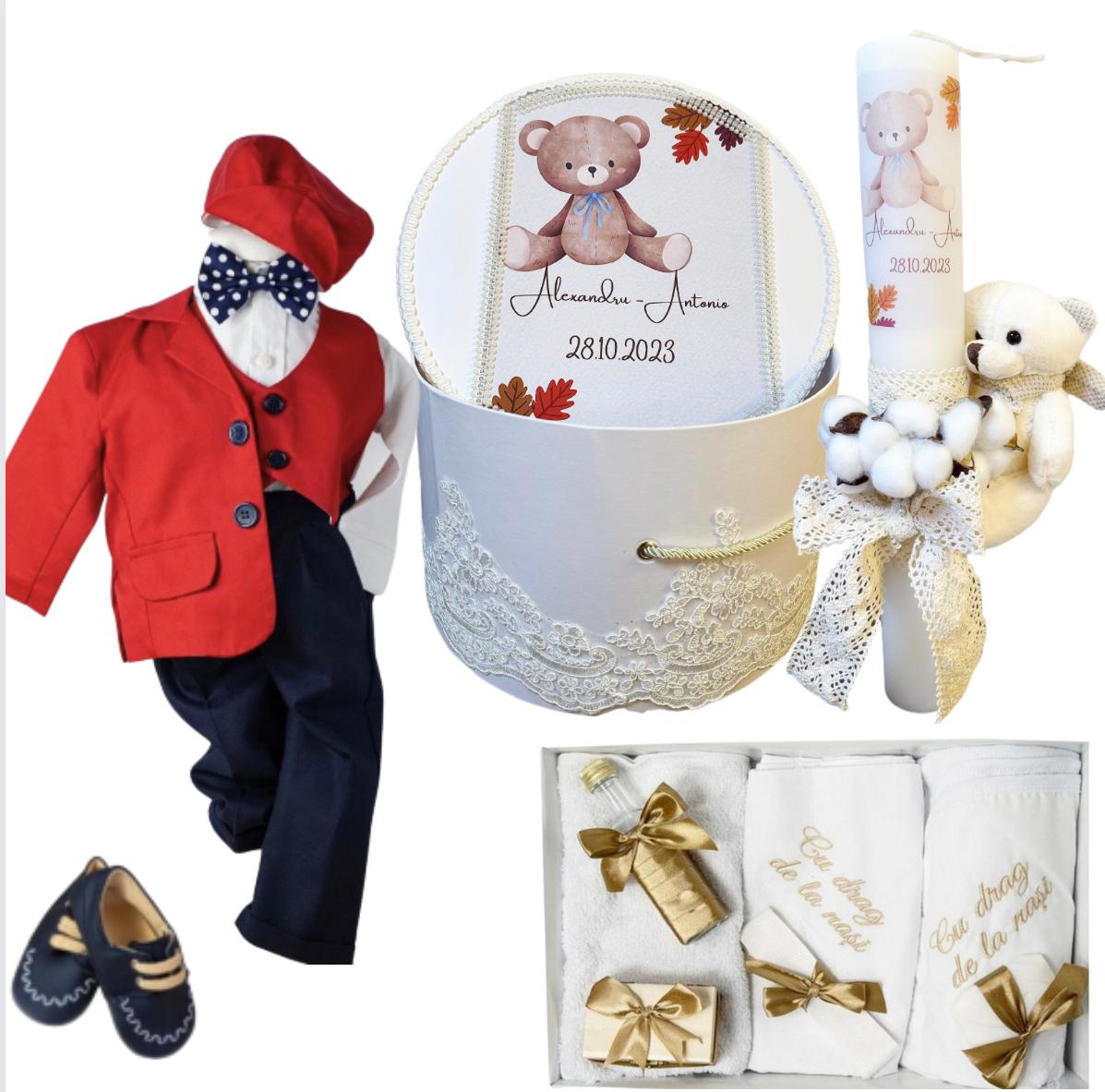 Set botez baieti – little bear 4