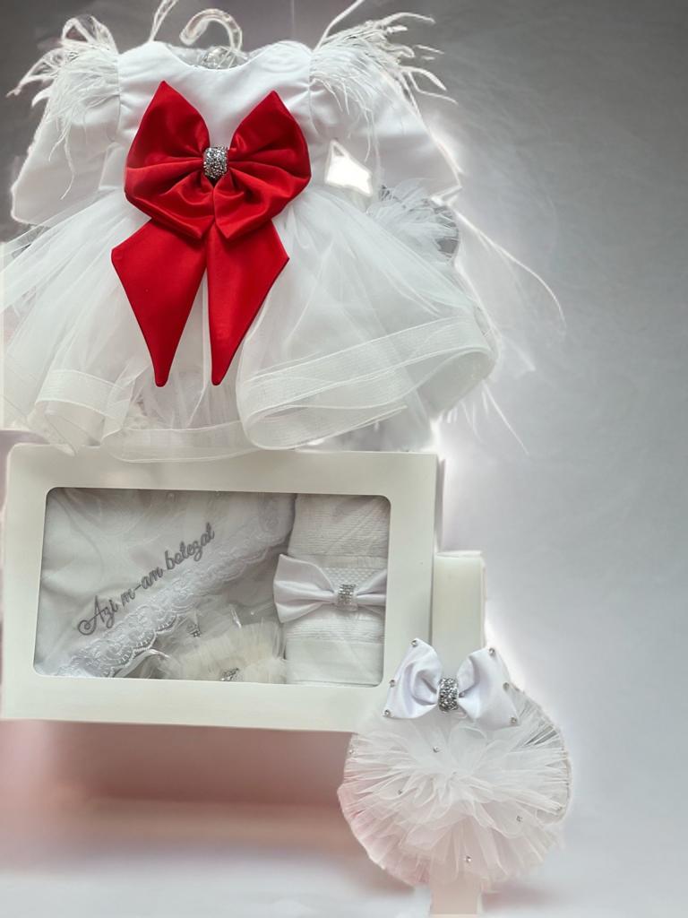 Trusou botez fete – Red Bow