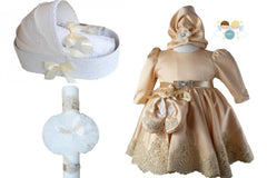Set botez fete – Gold lady