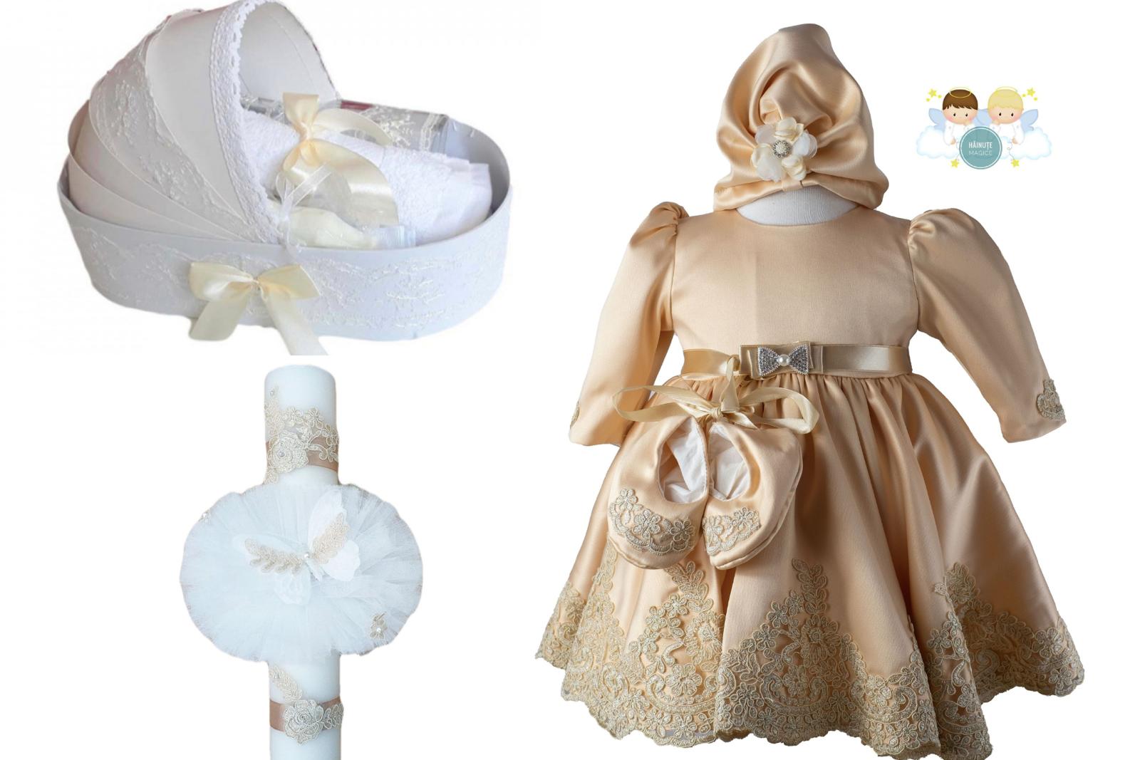 Set botez fete – Gold lady