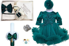 Set botez fete Green 3