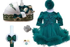 Set botez fete Green 4