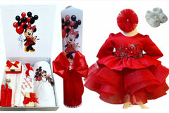 Set botez fete – Minnie red