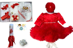 Set botez fete – Model cu îngerăș