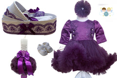 Set botez fete Purple 4