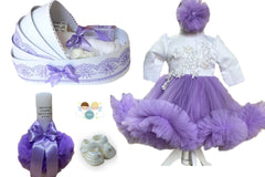 Set botez fete – Purple Flower 2