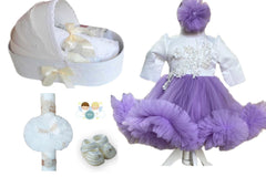 Set botez fete – Purple Flower 3