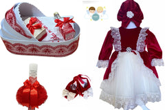 Set botez fete Red 2