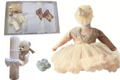 Set botez fete Vanilla Bear
