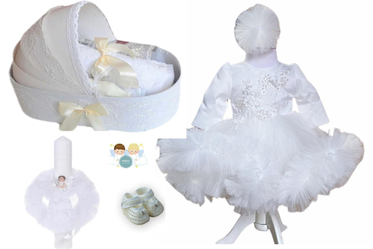 Set botez fete – White 1