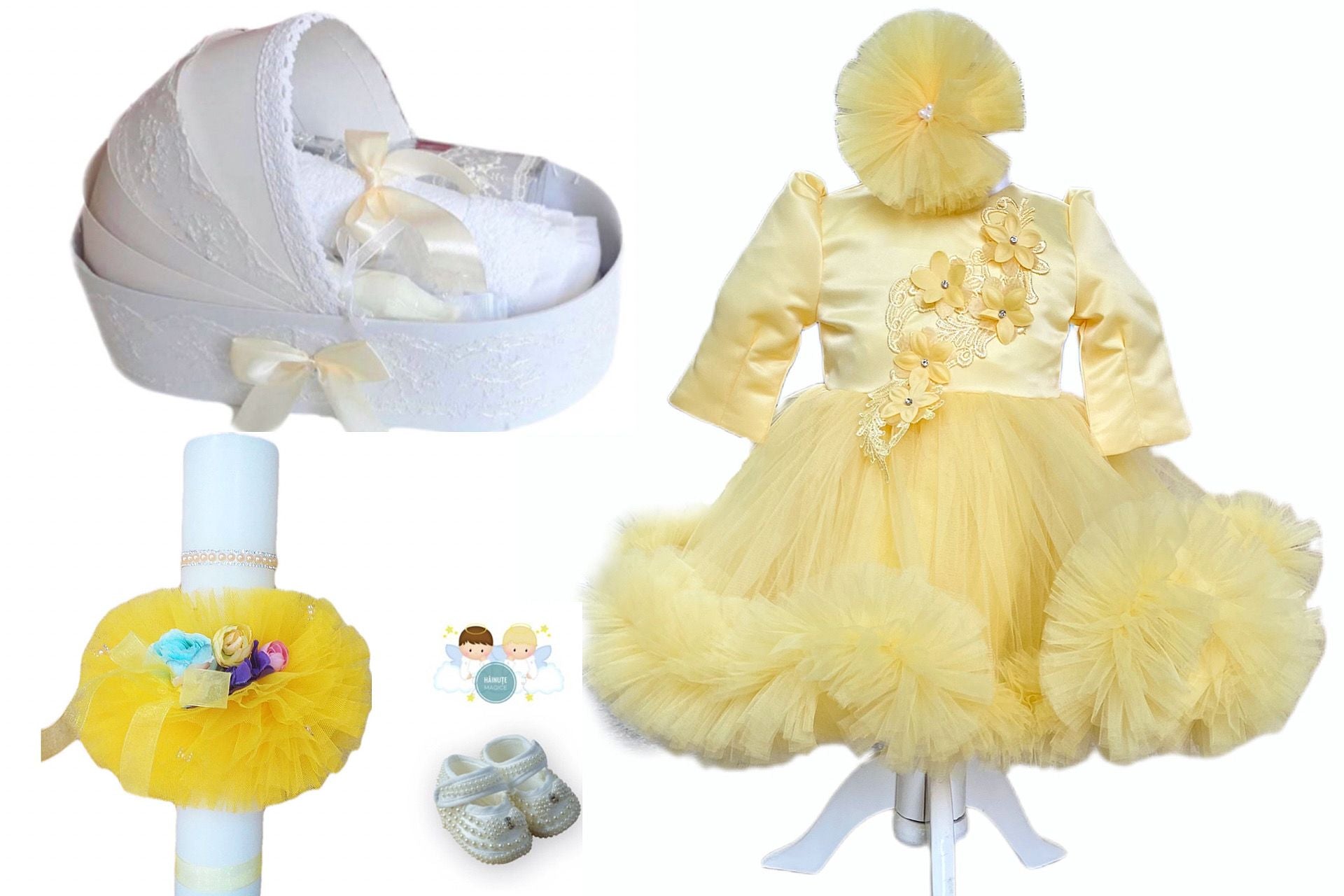 Set botez fete – Yellow 1