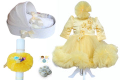 Set botez fete – Yellow 1