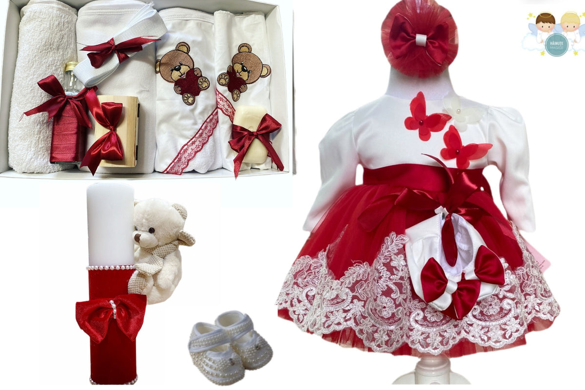 Set botez fetite Alba ca Zapada