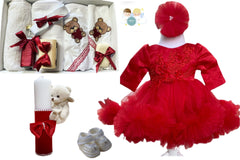 Set botez fetite Scufita Rosie