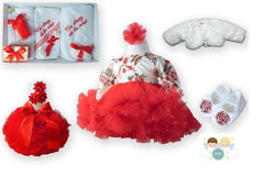 Set Botez Flower cu Blăniță