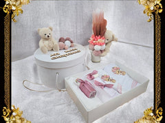 Trusou botez si lumanare Blush Touch