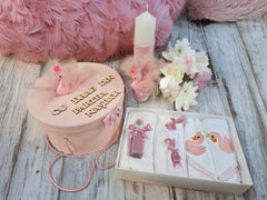 Trusou botez si lumanare Swan Princess