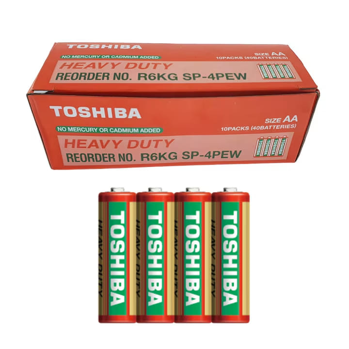 Set 40 baterii Toshiba AA Heavy Duty
