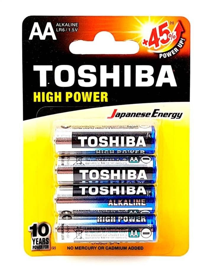 Set baterii Toshiba High Power AAA