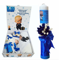 Trusou botez baieti – Sky Blue Serenity Set