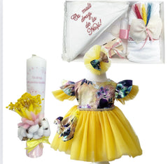 Trusou botez fete – Sunflower Promise Baptism Set