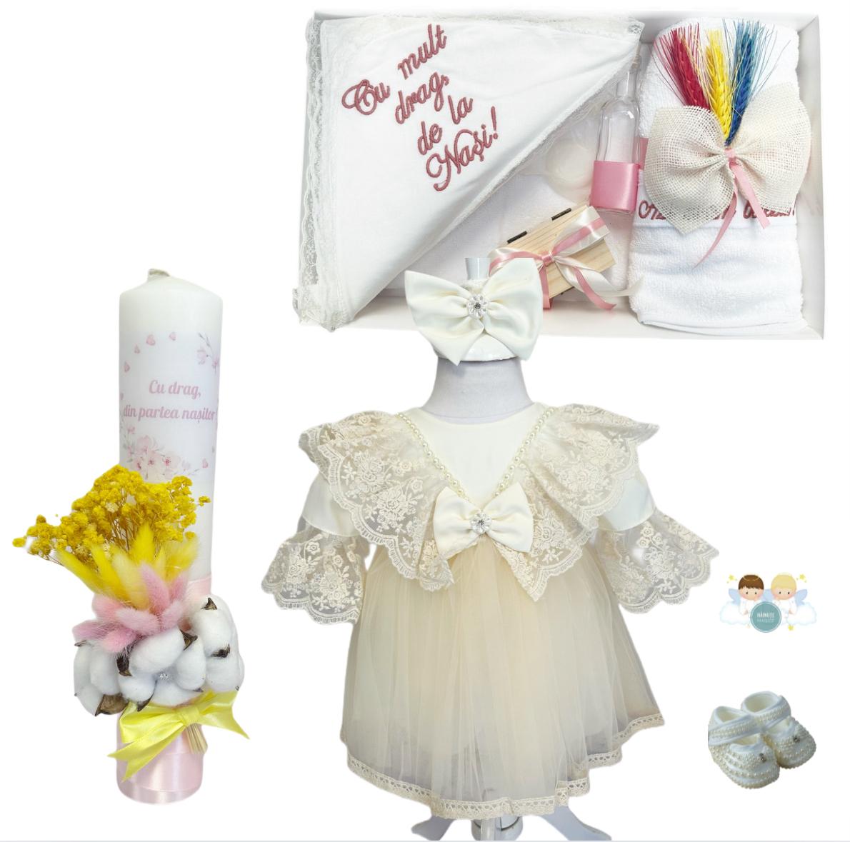 Trusou botez fete – A Girl’s Magic Moment Baptism Set