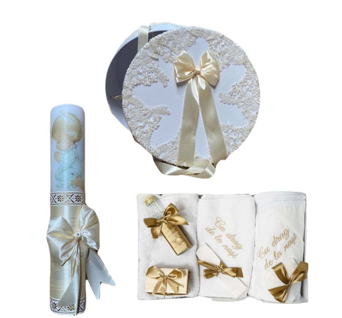Trusou botez fete – Luxury Baptism Set