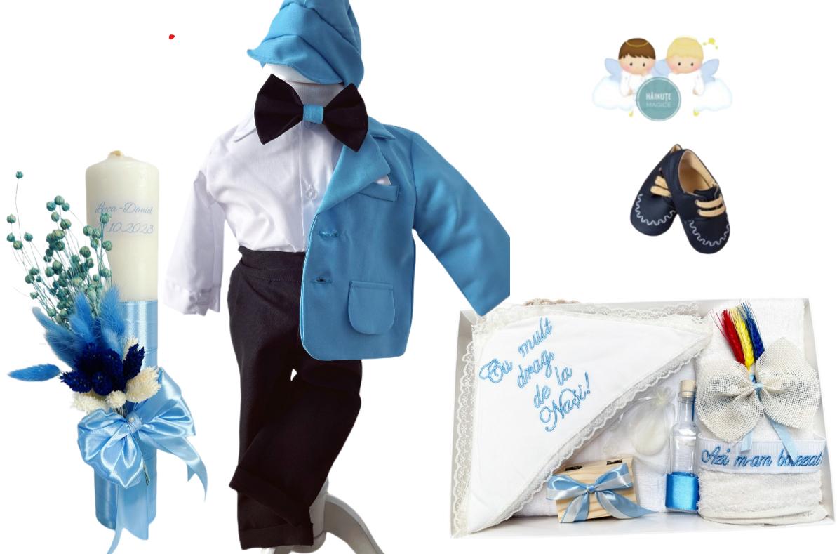 Trusou botez baieti – Pretty in Blue