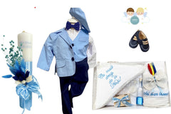 Trusou botez baieti – Magic Blue Moments Baptism Set
