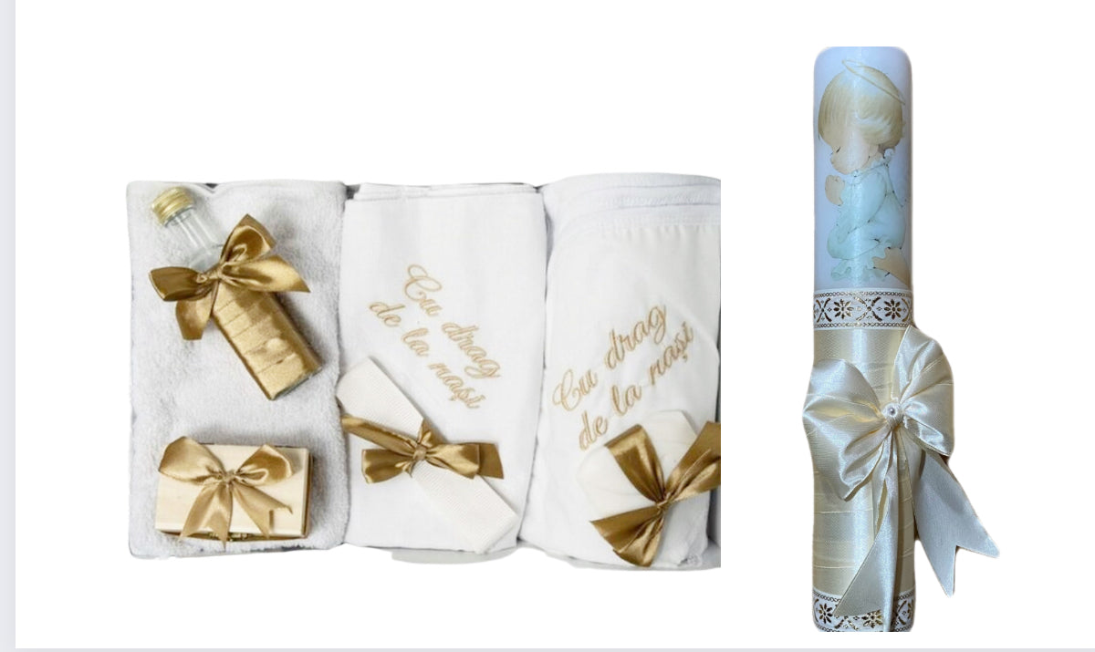Trusou botez fete – Baby Princess Baptism Set