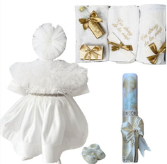 Trusou botez fete – Baby Princess Baptism Set