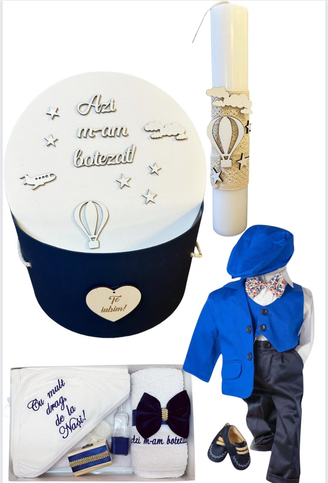Trusou botez baieti – Lucky Young Baby Set