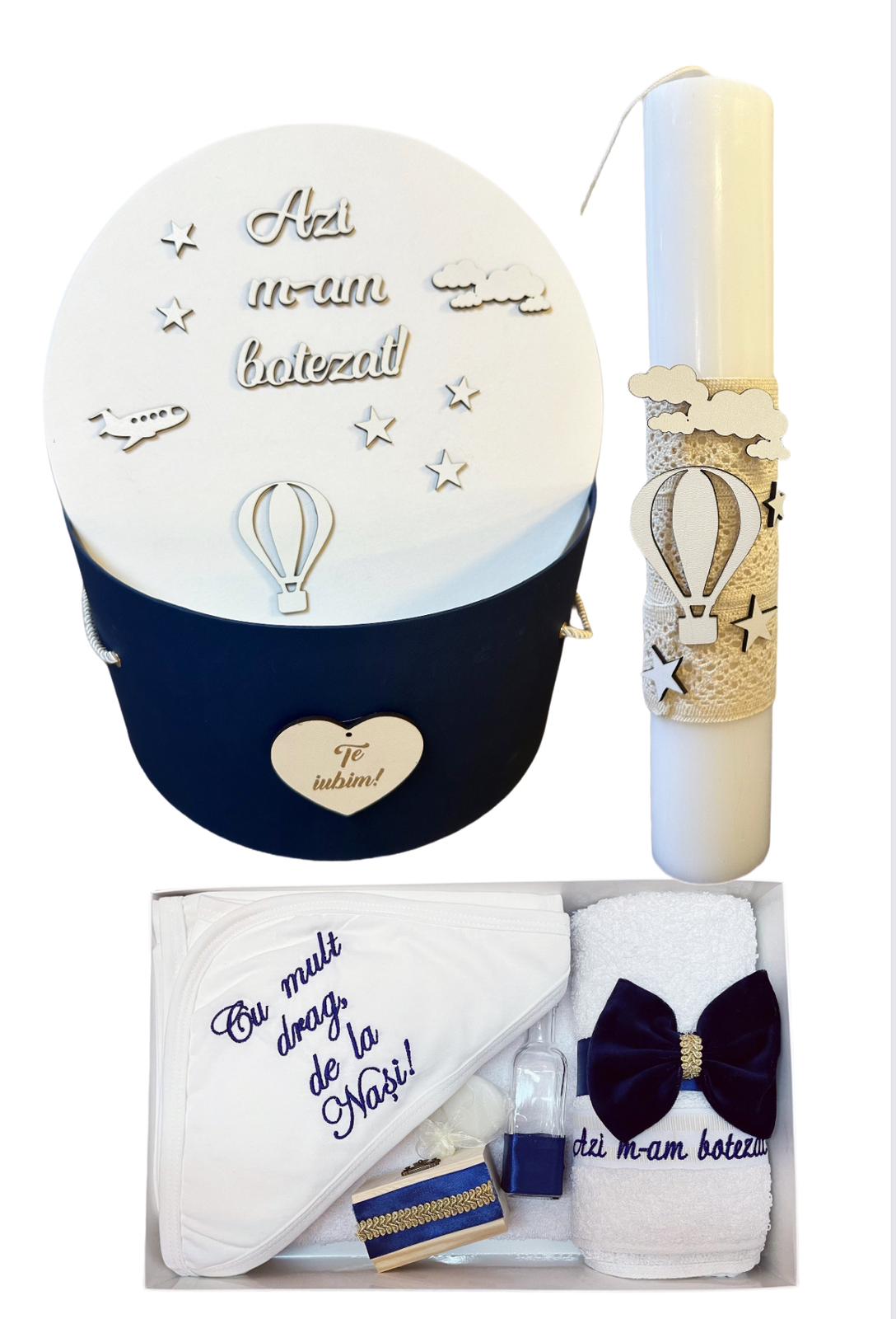 Trusou botez baieti – True Gentleman Baby Set