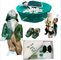 Trusou botez baieti – Verde Imparat