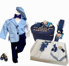 Trusou botez baieti – Blue Boss Baby