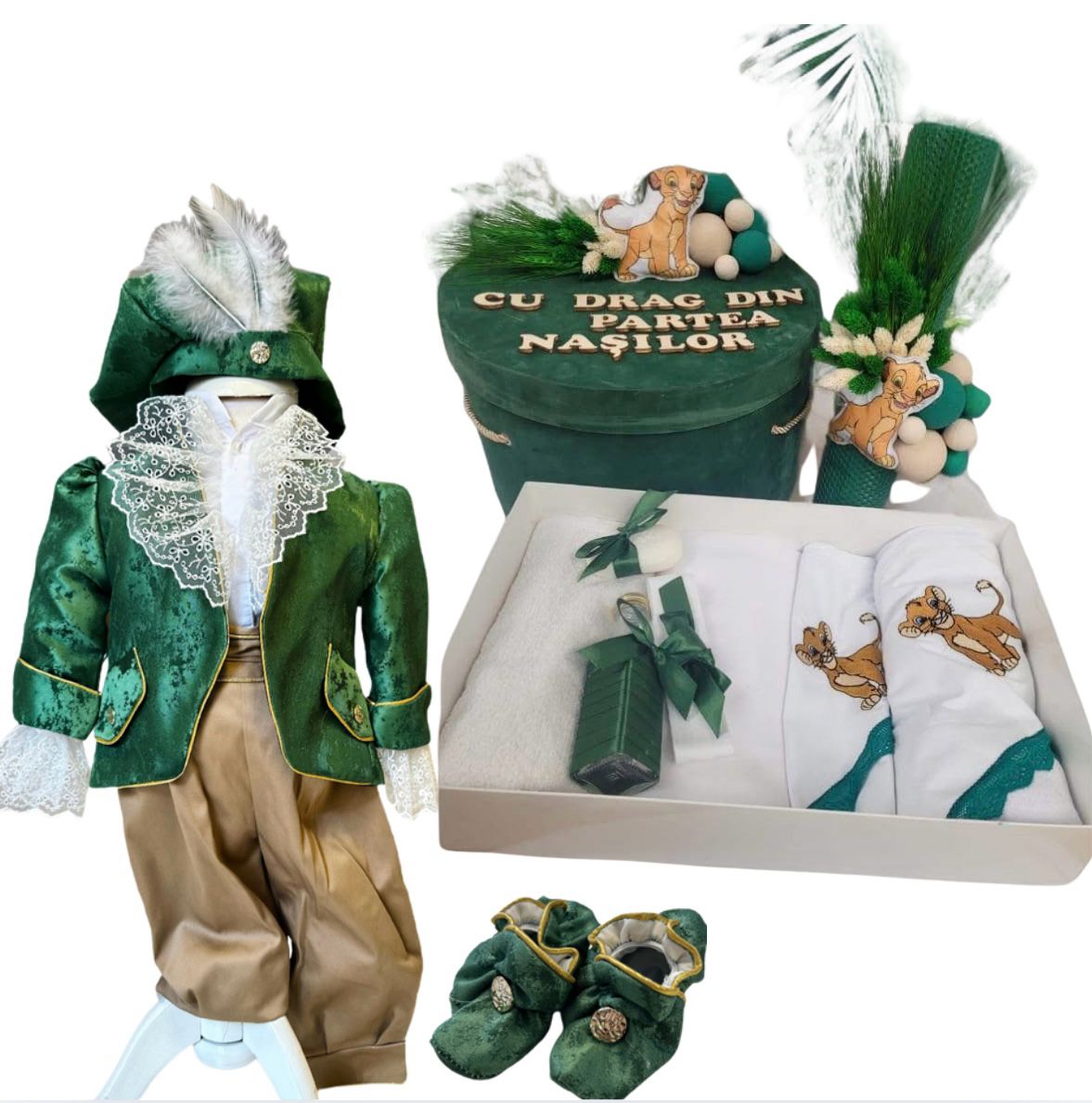 Trusou botez baieti – Regal Lion