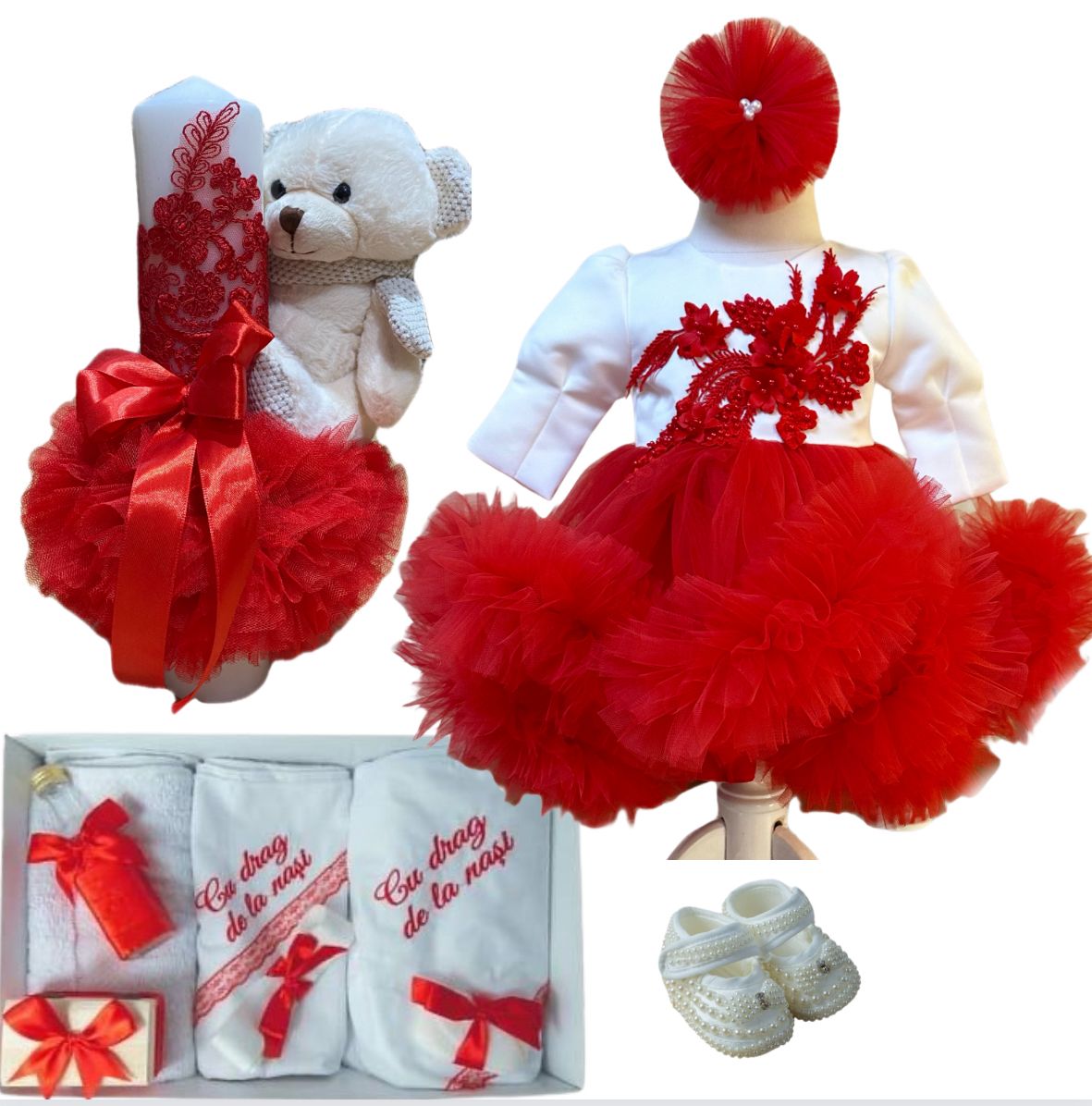 Trusou botez fete – Cherry Blossom Collection