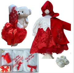 Trusou botez fete – Scarlet Serenade Set