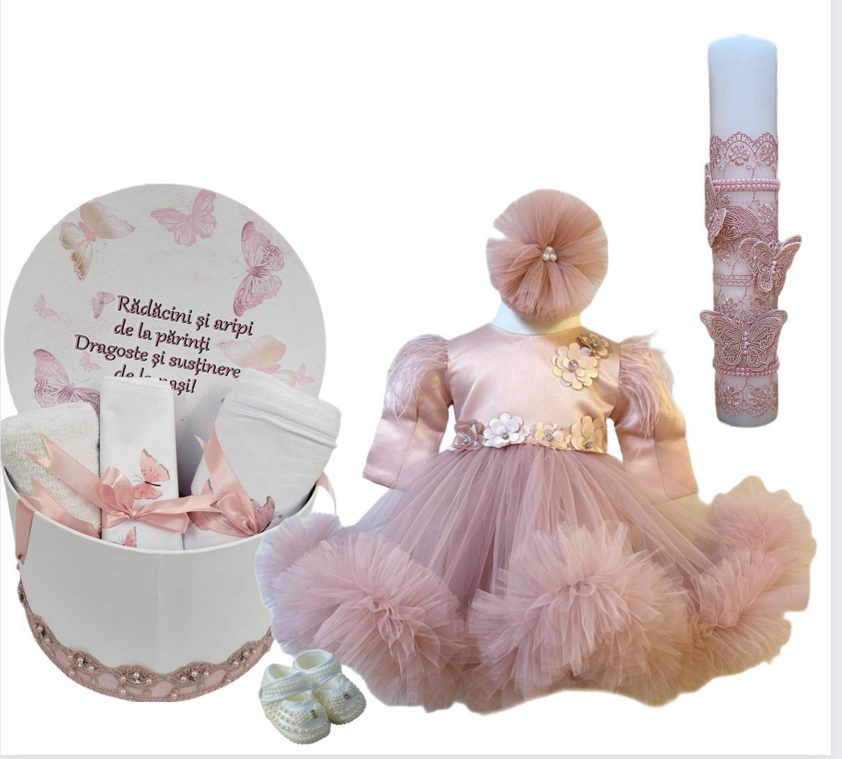 Trusou botez fete – Peaceful Purity Set