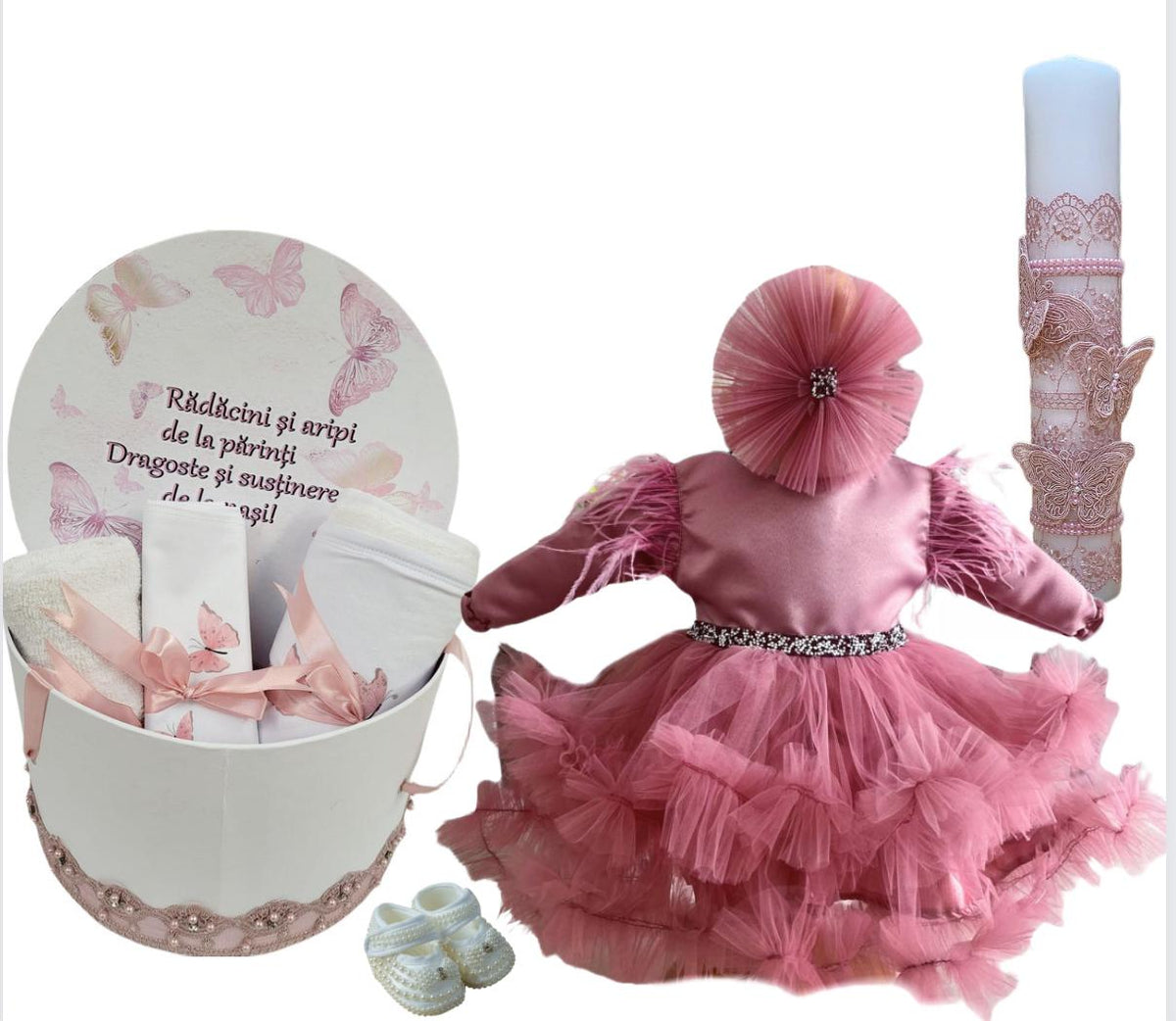 Trusou botez fete – Cherished Cherub Set