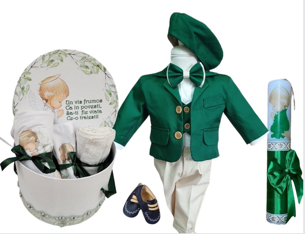 Trusou botez baieti – Minty Mirage Collection
