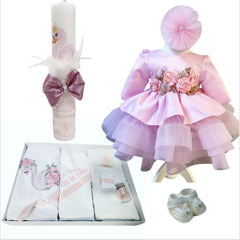 Trusou botez fete – Rosy Romance Set