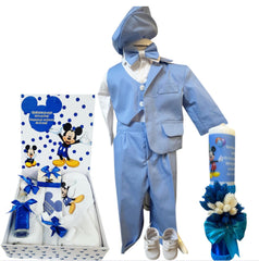 Trusou botez baieti – Blue Moon Baptism Set