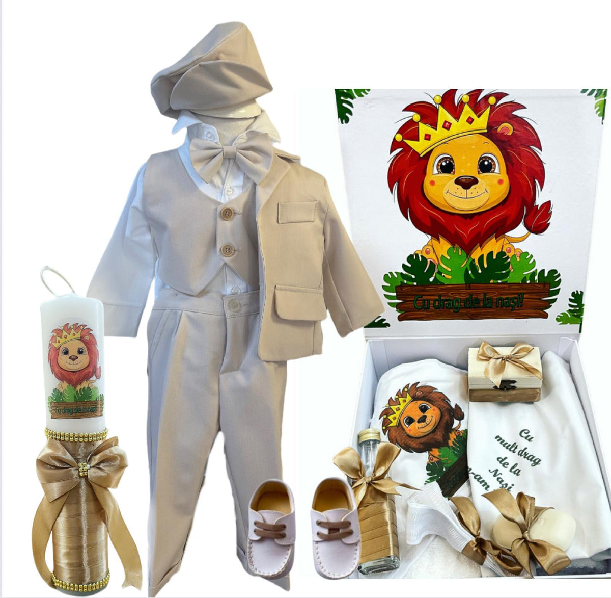 Trusou botez baieti – Blessed Warrior Set