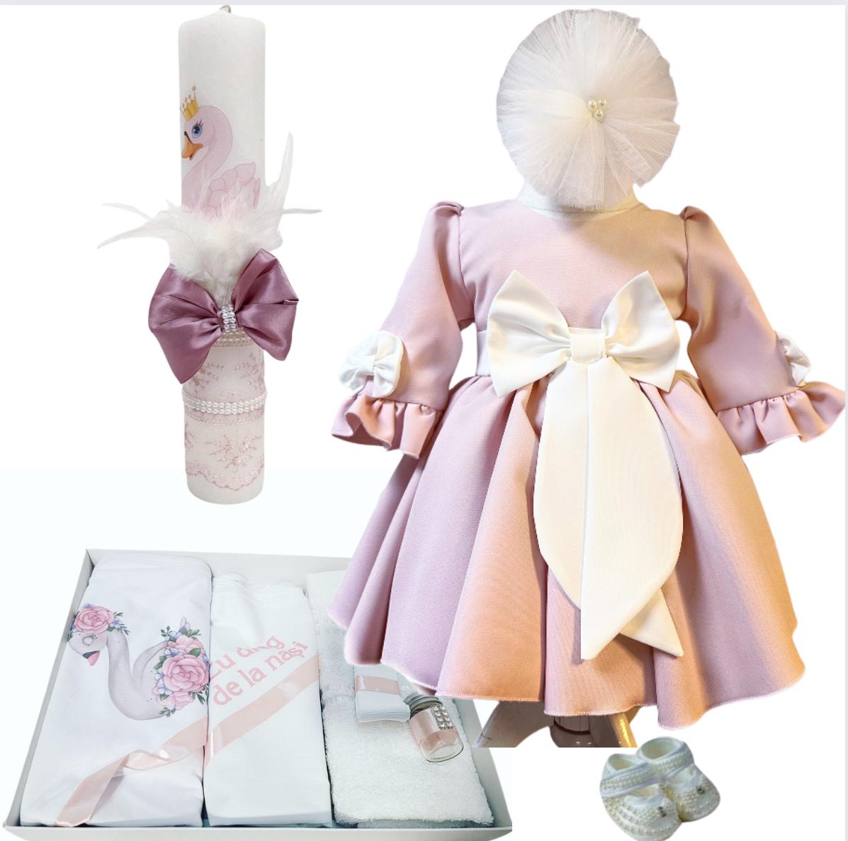 Trusou botez fete – Rosy Glow Set