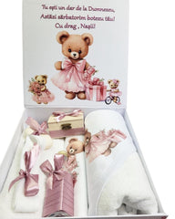 Trusou botez fete – Pinkie Bearie