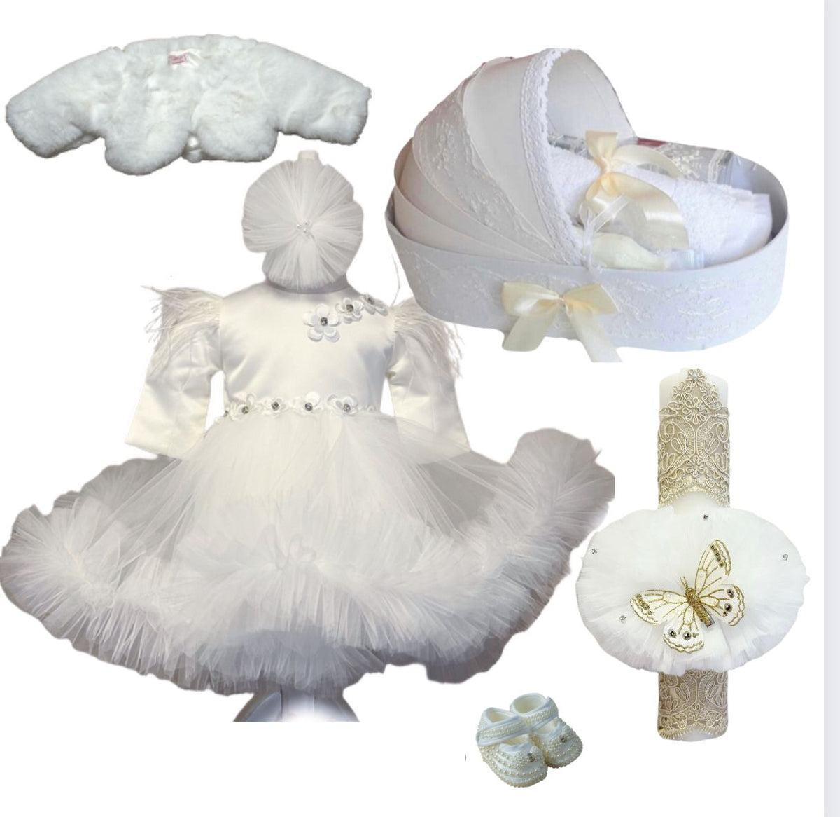 Trusou botez White Snow