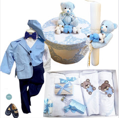 Trusou botez baieti – Azur