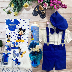 Trusou botez baieți- Mikey Blue